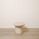 As Shown: 45"W x 25"D x 18.5"H | Material: Solid Oak | Finish: Sand