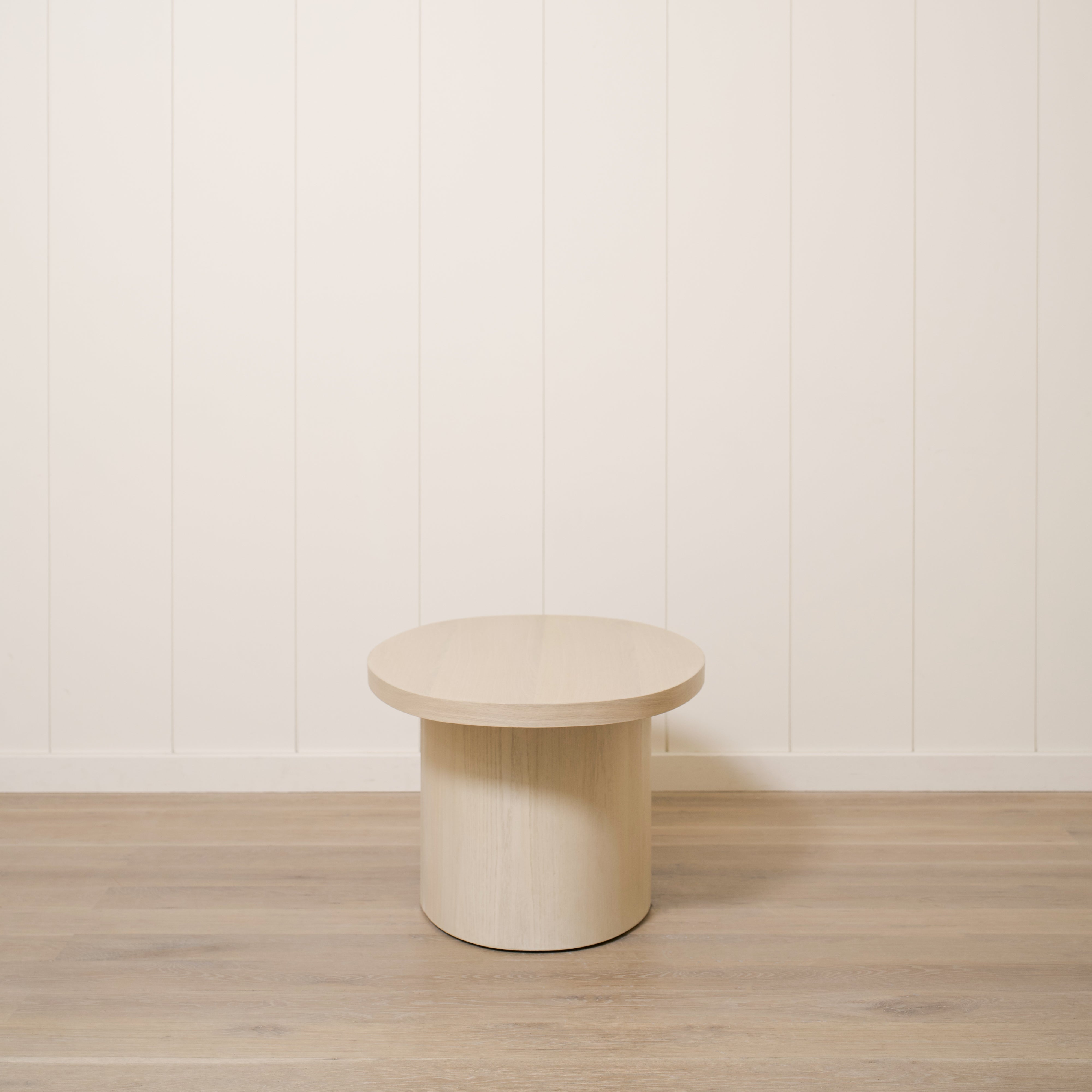 As Shown: 45"W x 25"D x 18.5"H | Material: Solid Oak | Finish: Sand