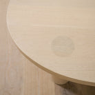 As Shown: 48"W x 24"W x 15"H | Material: Solid Oak | Finish: Sand