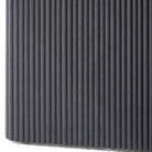As Shown: in Black Black finish.