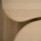 As Shown: Melo Tall #1 + Melo Short #1 | Material: Solid and Engineered Oak | Finish: Sand