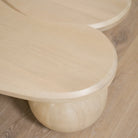 As Shown: Melo Tall #1 + Melo Short #1 | Material: Solid and Engineered Oak | Finish: Sand