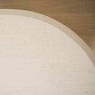 As Shown: 78"W x 22"D x 16"H | Material: Solid Oak | Finish: Wirebrushed Edgecomb Grey