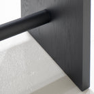As Shown: in Black Black finish.