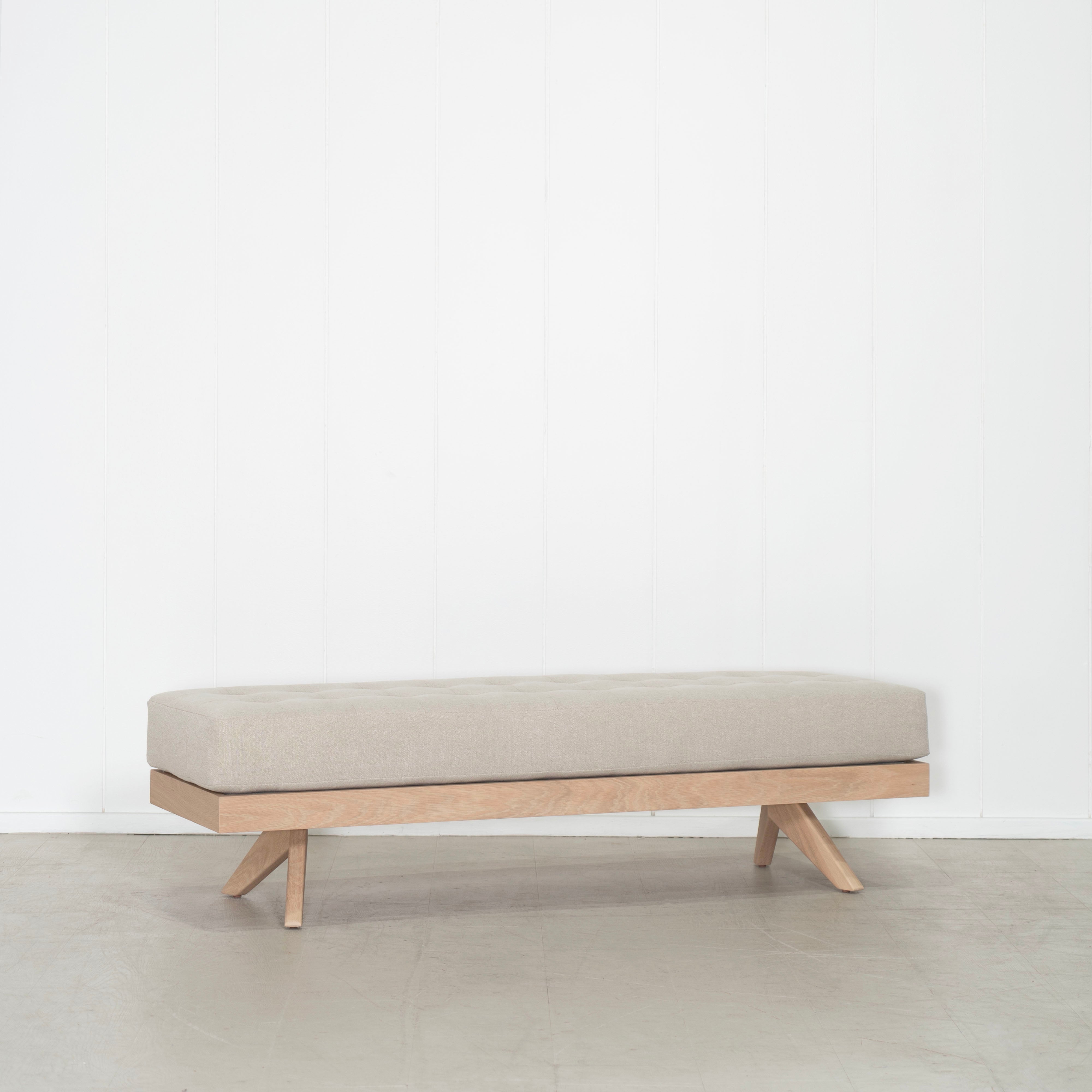 As Shown: in Appian Natural finished in Mint White Natural
