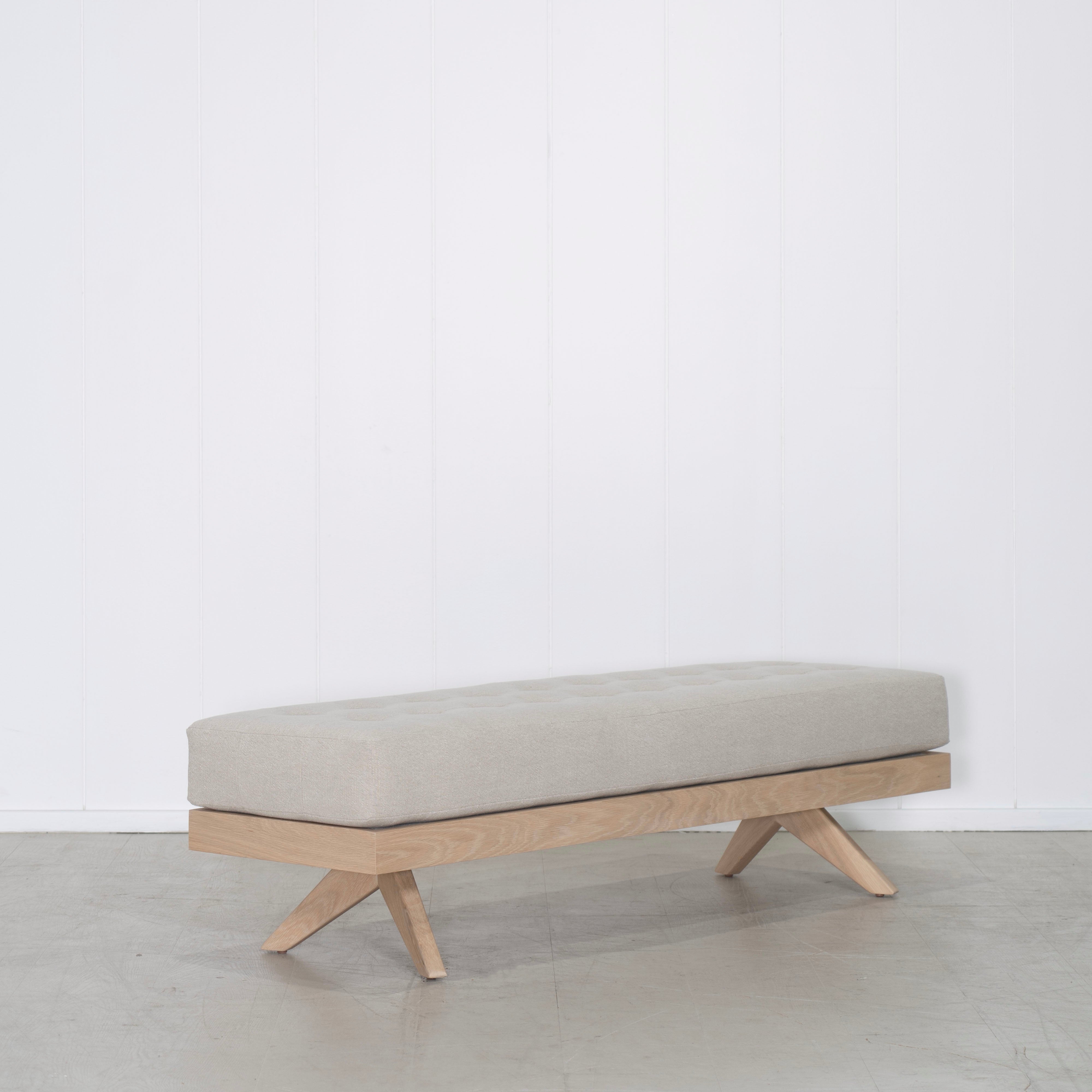 As Shown: in Appian Natural finished in Mint White Natural
