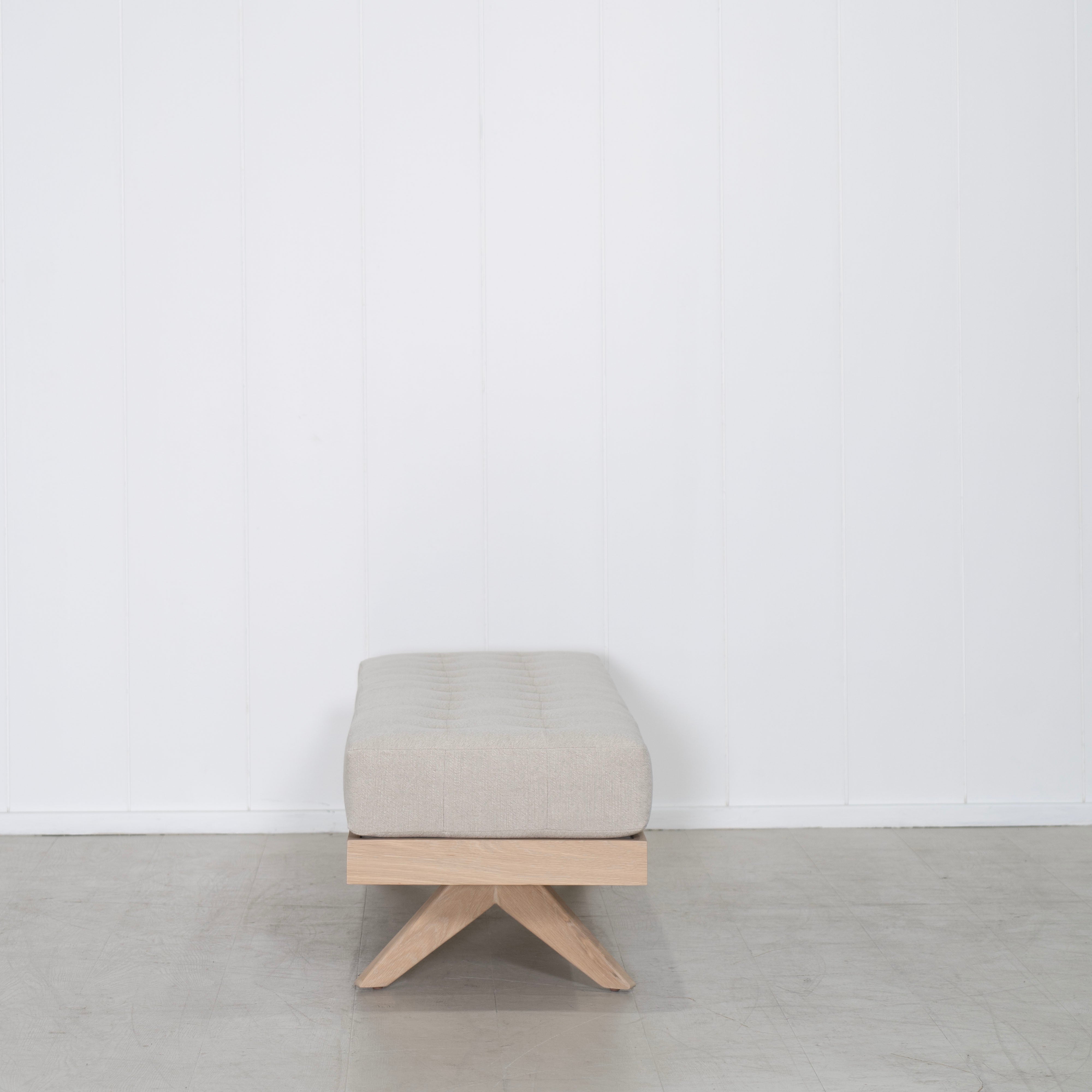 As Shown: in Appian Natural finished in Mint White Natural