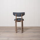 As Shown: 22"W x 21"D x 37"H | Style: Upholstered | Fabric: COM | Finish: Chestnut