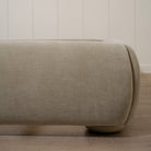 As Shown: King | Style: Upholstered | Fabric: Canyon Sage | Finish: Sand