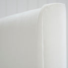 As Shown: in Sky Natural, Mint White Natural oak base.
