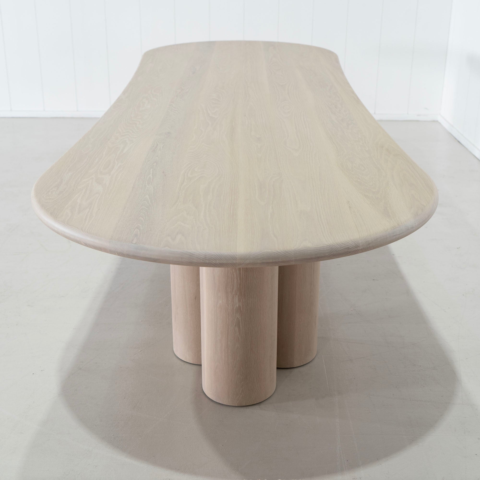 As Shown: in Mint White Natural.