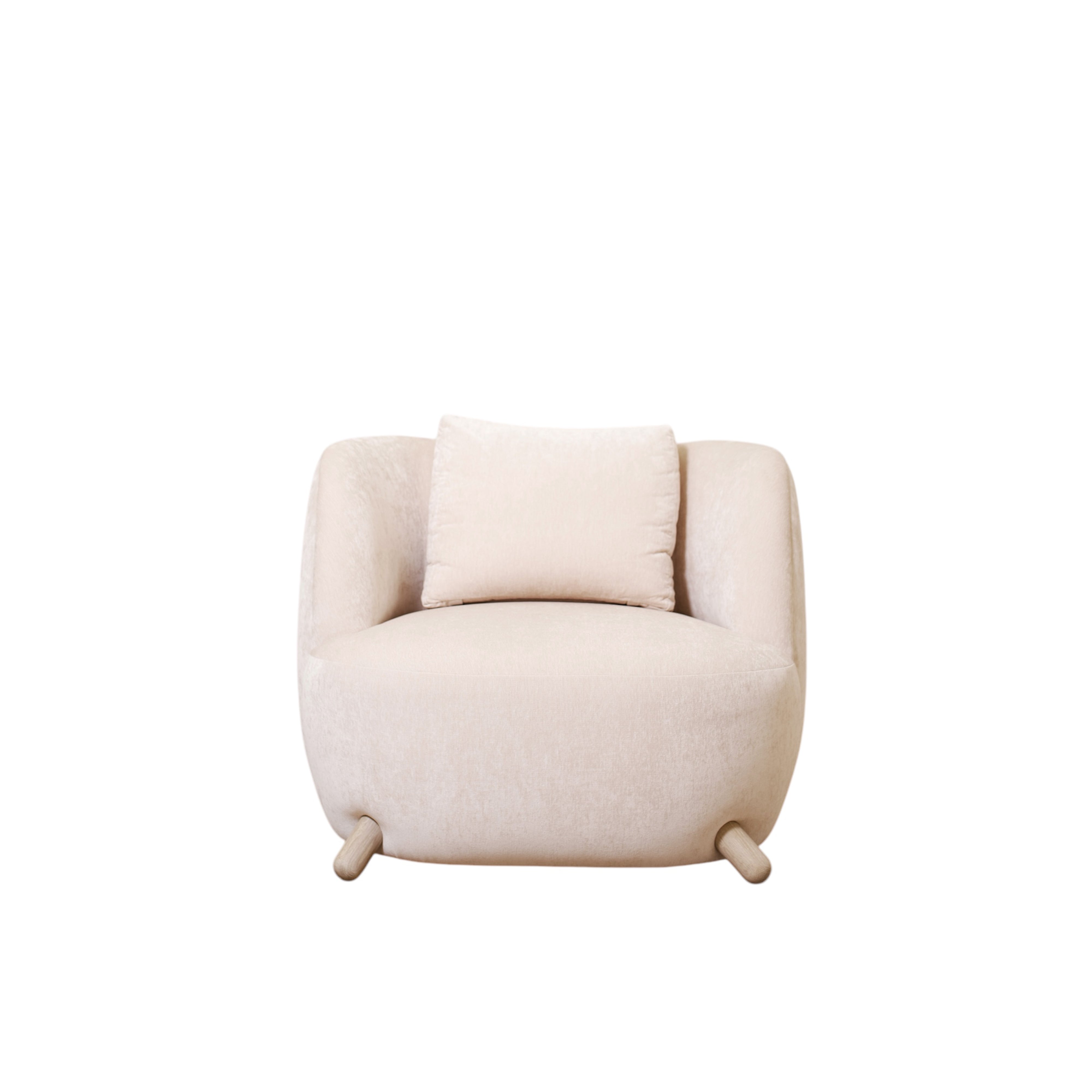 As Shown: in Lincoln Steam with oak legs stained in custom finish.