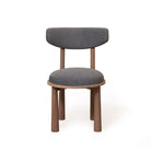 As Shown: 22"W x 21"D x 31"H | Fabric: COM | Finish: Chestnut