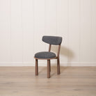 As Shown: 22"W x 21"D x 31"H | Fabric: COM | Finish: Chestnut