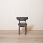 As Shown: 22"W x 21"D x 31"H | Fabric: COM | Finish: Chestnut