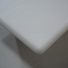 As Shown: 132"W x 48"D x 30"H | Material: Solid Oak | Finish: Wire Brushed EdgeComb Grey | Edge: Bullnose