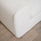 As Shown: Slipcovered Frame Natural