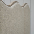 As Shown: in Berber Natural. Oak finished in Mint White Natural.
