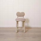 As Shown: Fabric: Sheepskin Toast (Back), Sawyer Wheat(Seat) | Finish: Sand