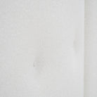 As Shown: in Rome Ivory. Oak finished in Mint White Natural.