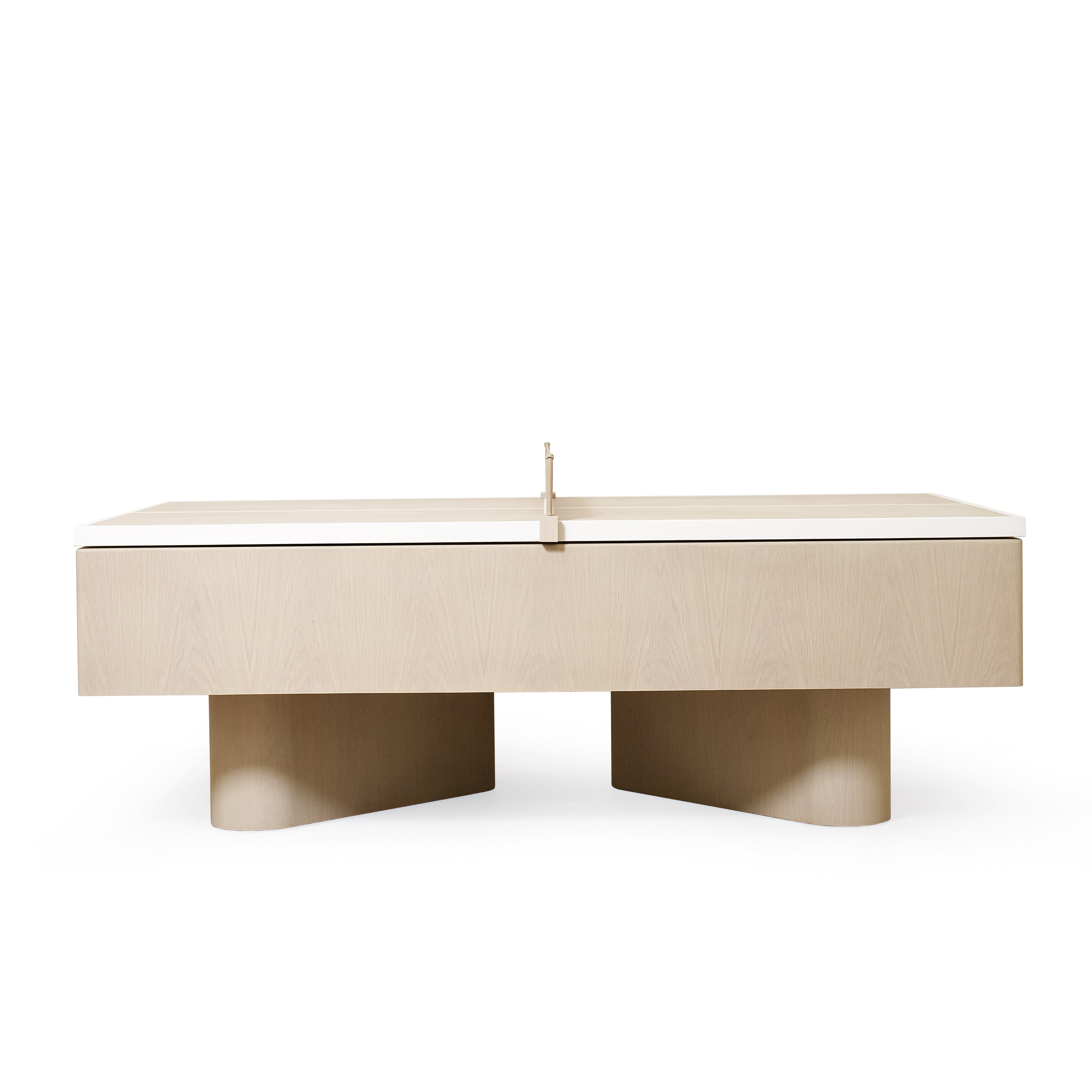 As Shown: 84”L x 65”D x 32.5”H | Finish: Sand & Figueroa lines