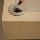 As Shown: 84”L x 65”D x 32.5”H | Felt: Khaki | Pockets: Beige | Finish: Sand