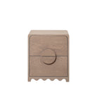 As Shown: 20"L x 18"D x 23"H | Material: Solid Oak | Finish: Hazel