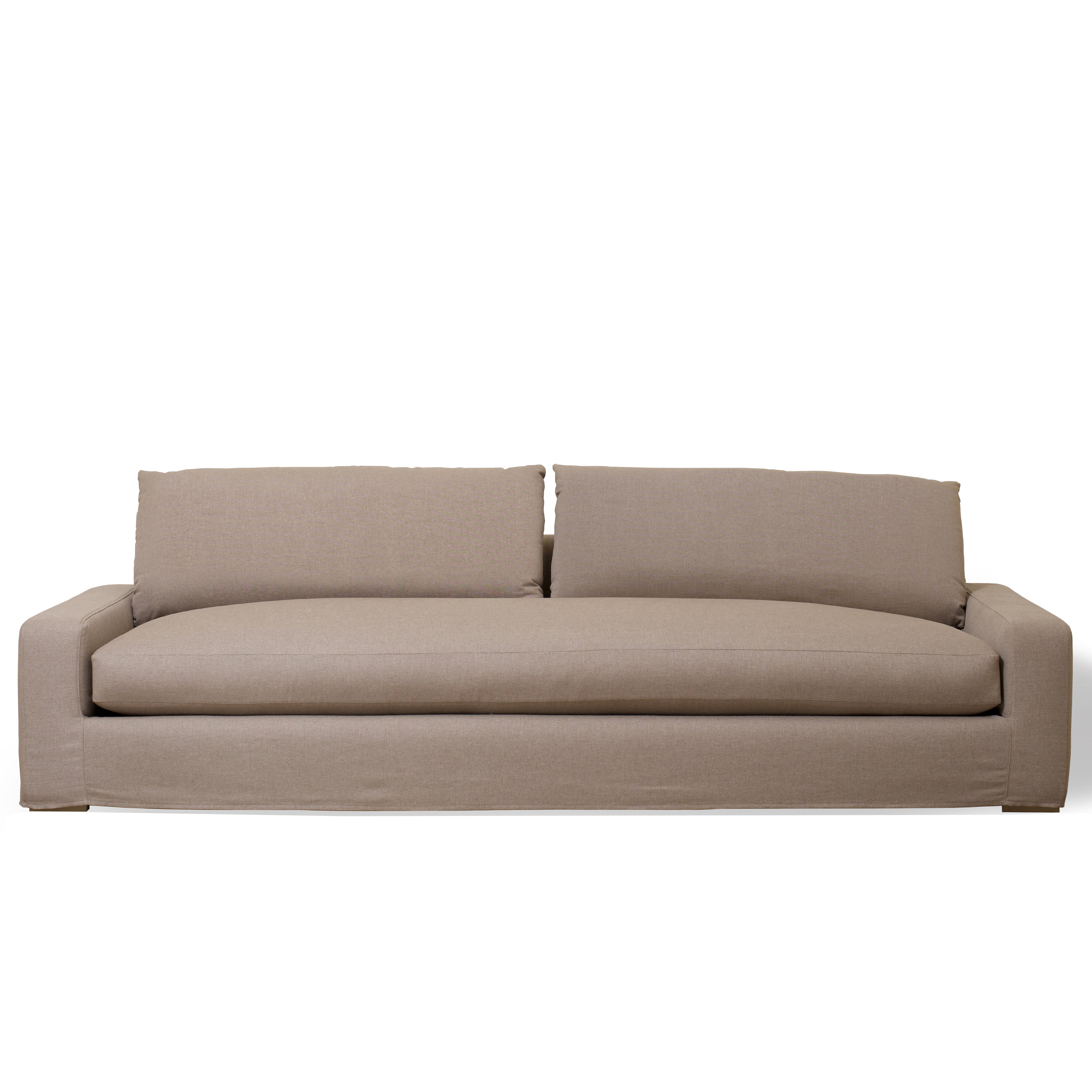 As Shown in Slipcovered Gera Taupe