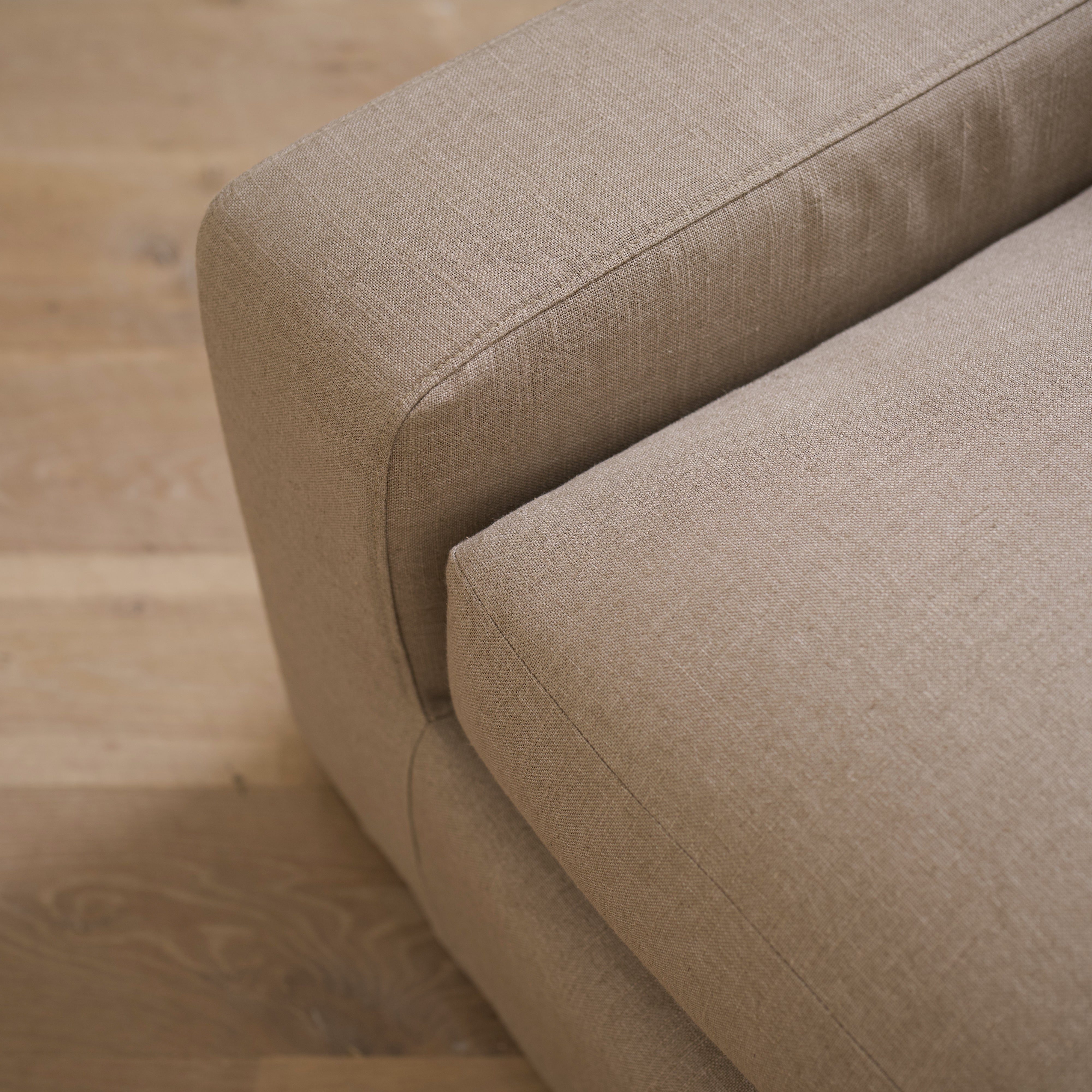 As Shown in Slipcovered Gera Taupe