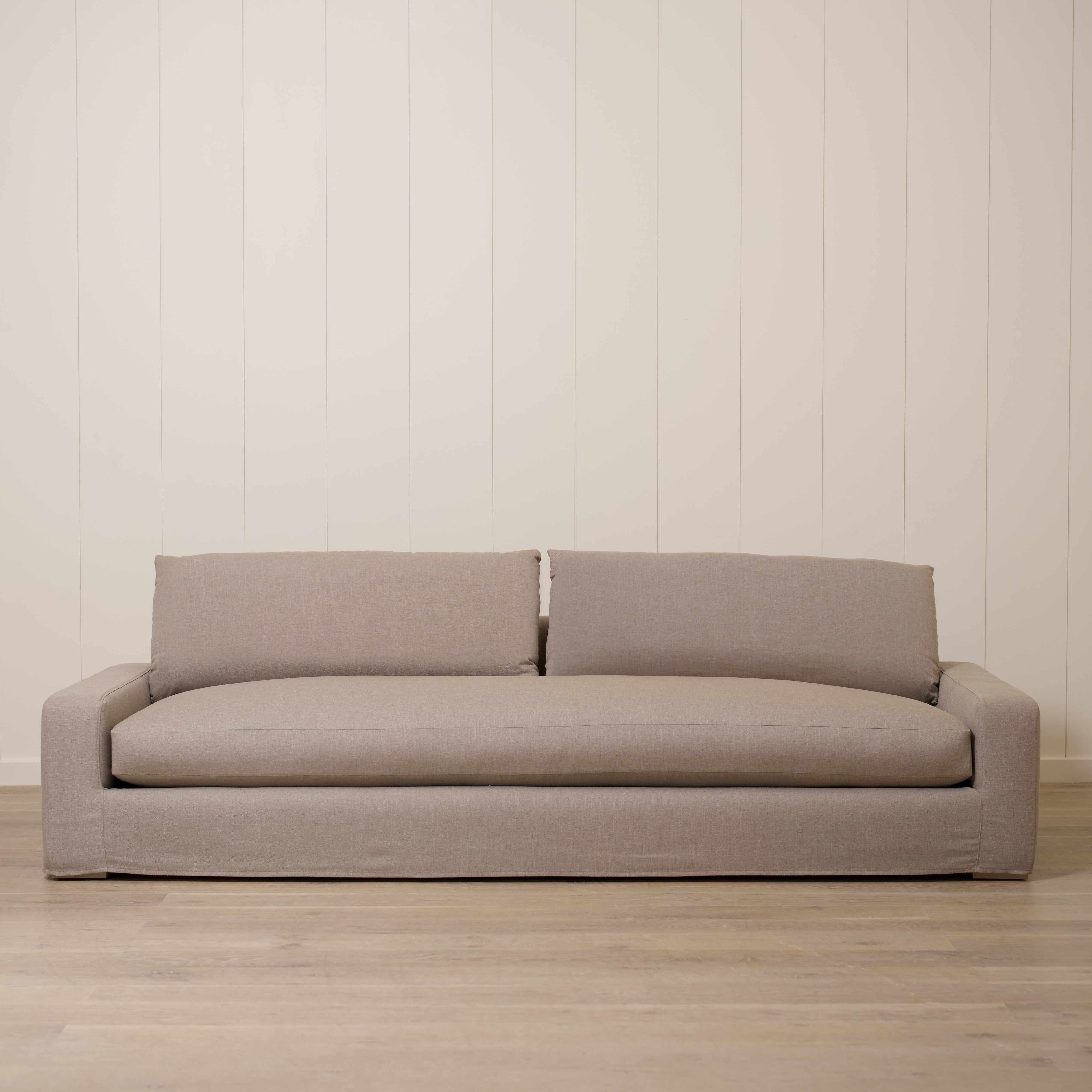 As Shown in Slipcovered Gera Taupe