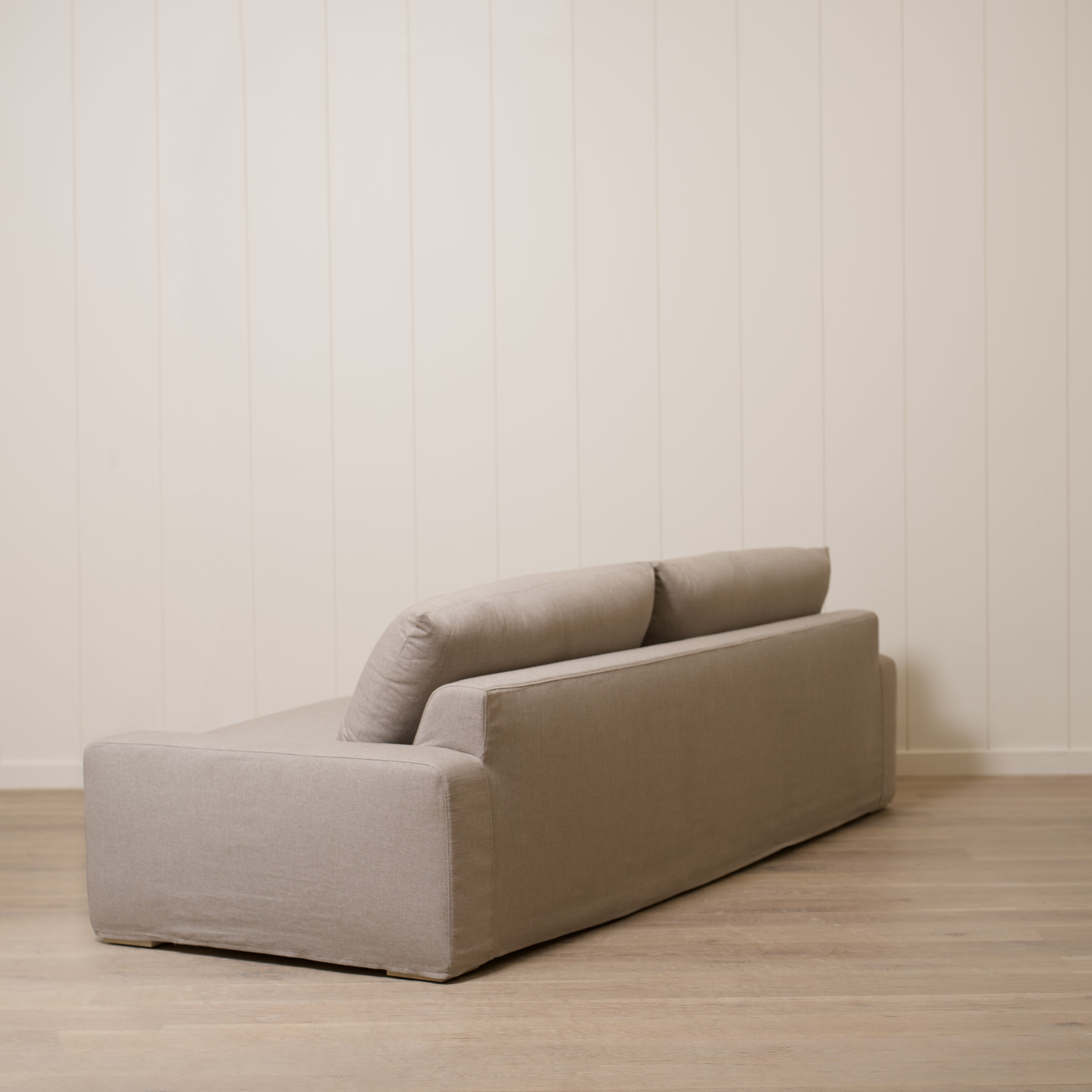 As Shown in Slipcovered Gera Taupe
