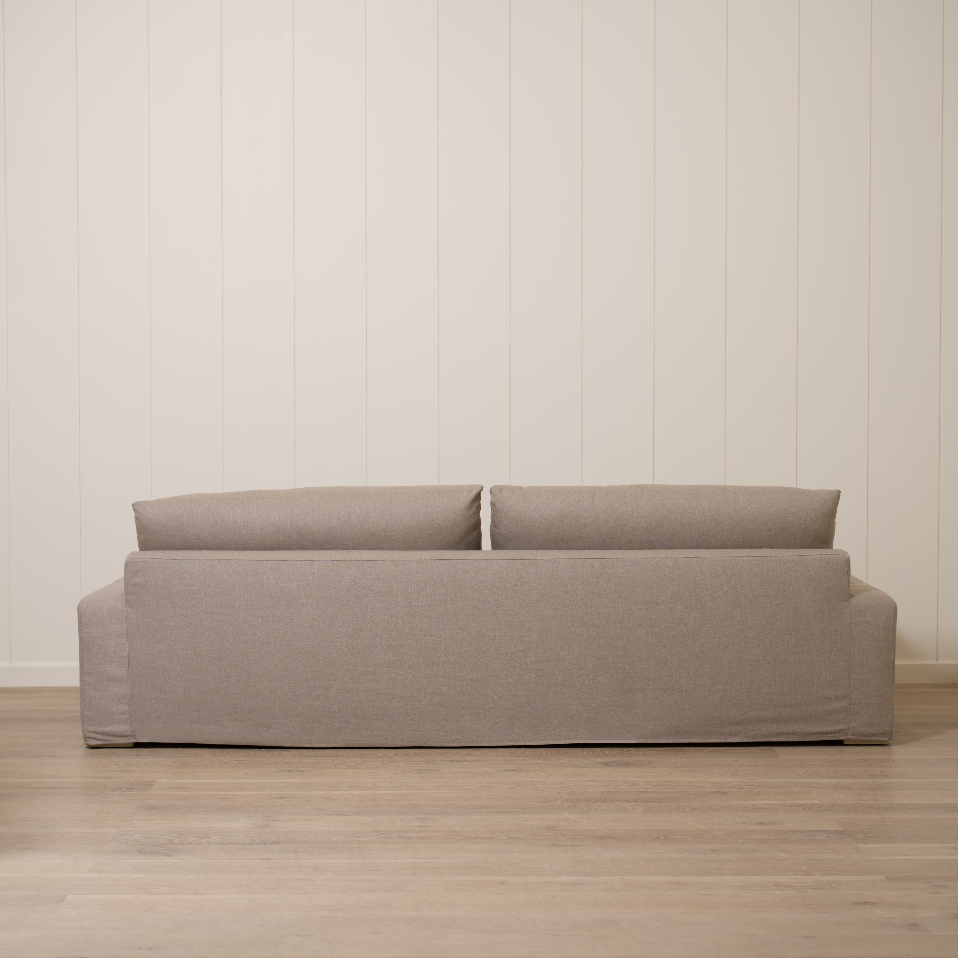 As Shown in Slipcovered Gera Taupe