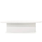 As Shown: 8 step limestone micro coat, White.