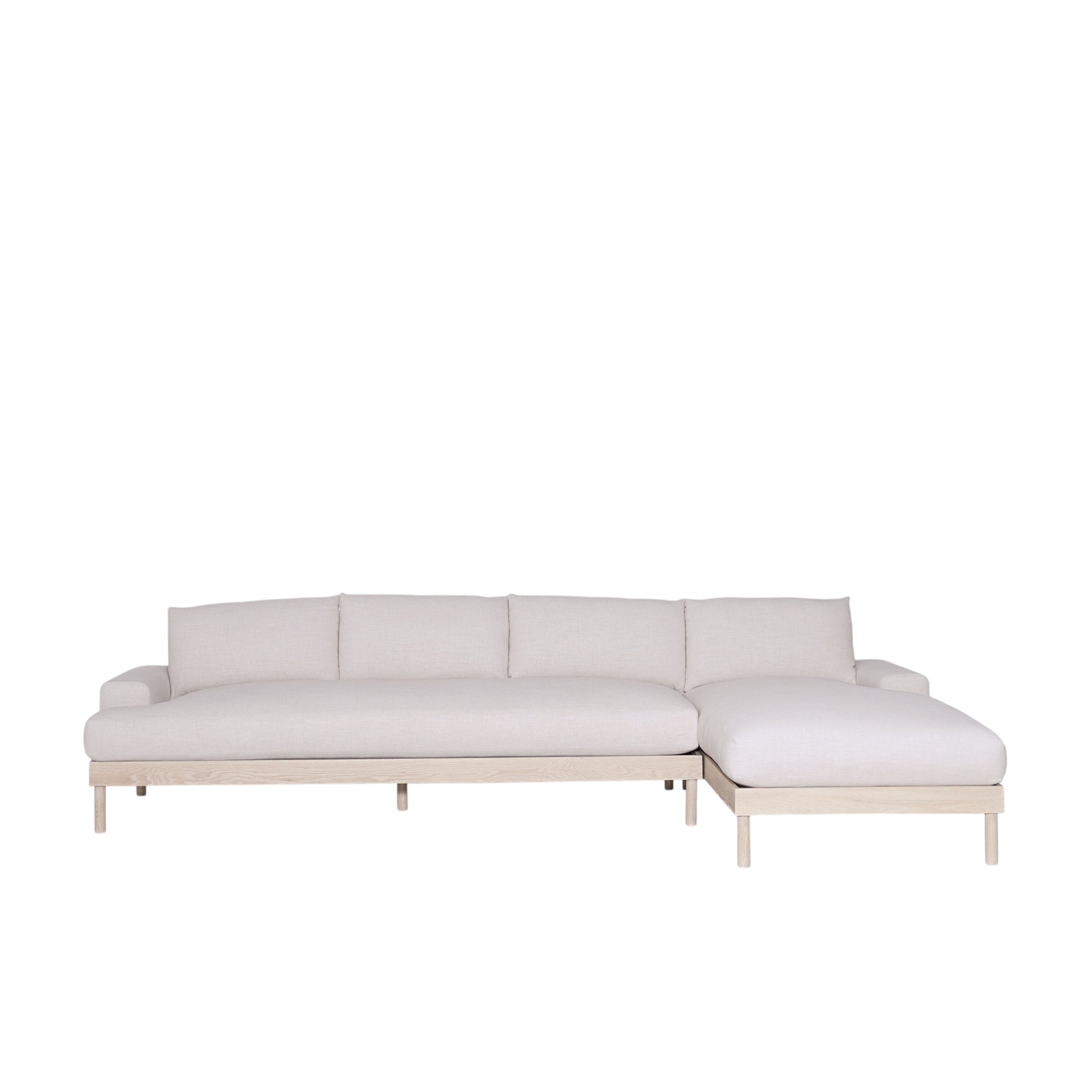 As Shown Upholstered in Canyon Putty