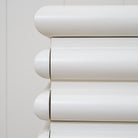 As Shown: Custom Limestone painted EdgeComb Grey, Beige Travertine ball legs