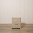 As Shown: 20"L x 18"D x 23"H | Material: Solid Oak | Finish: Natural