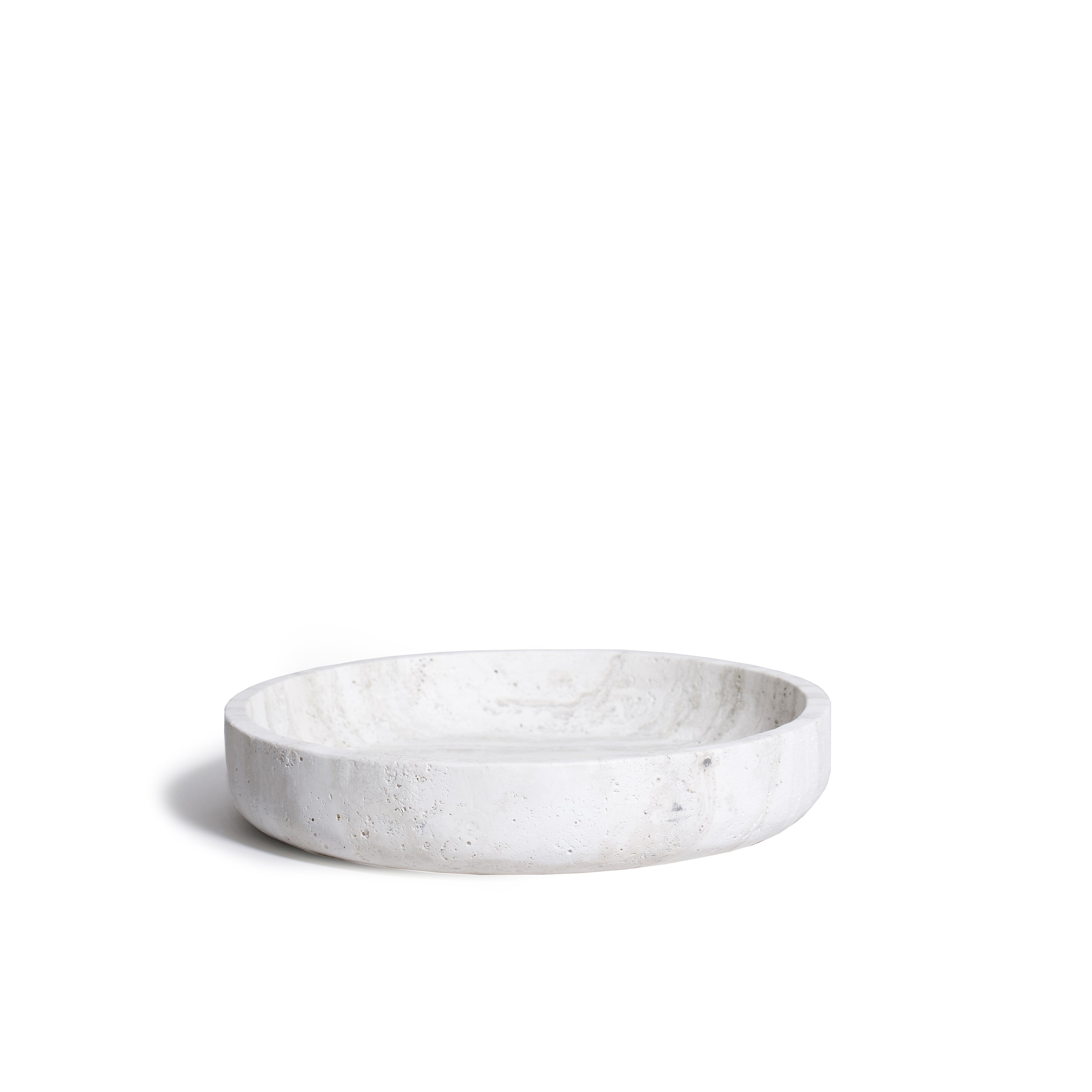 As Shown in White Travertine