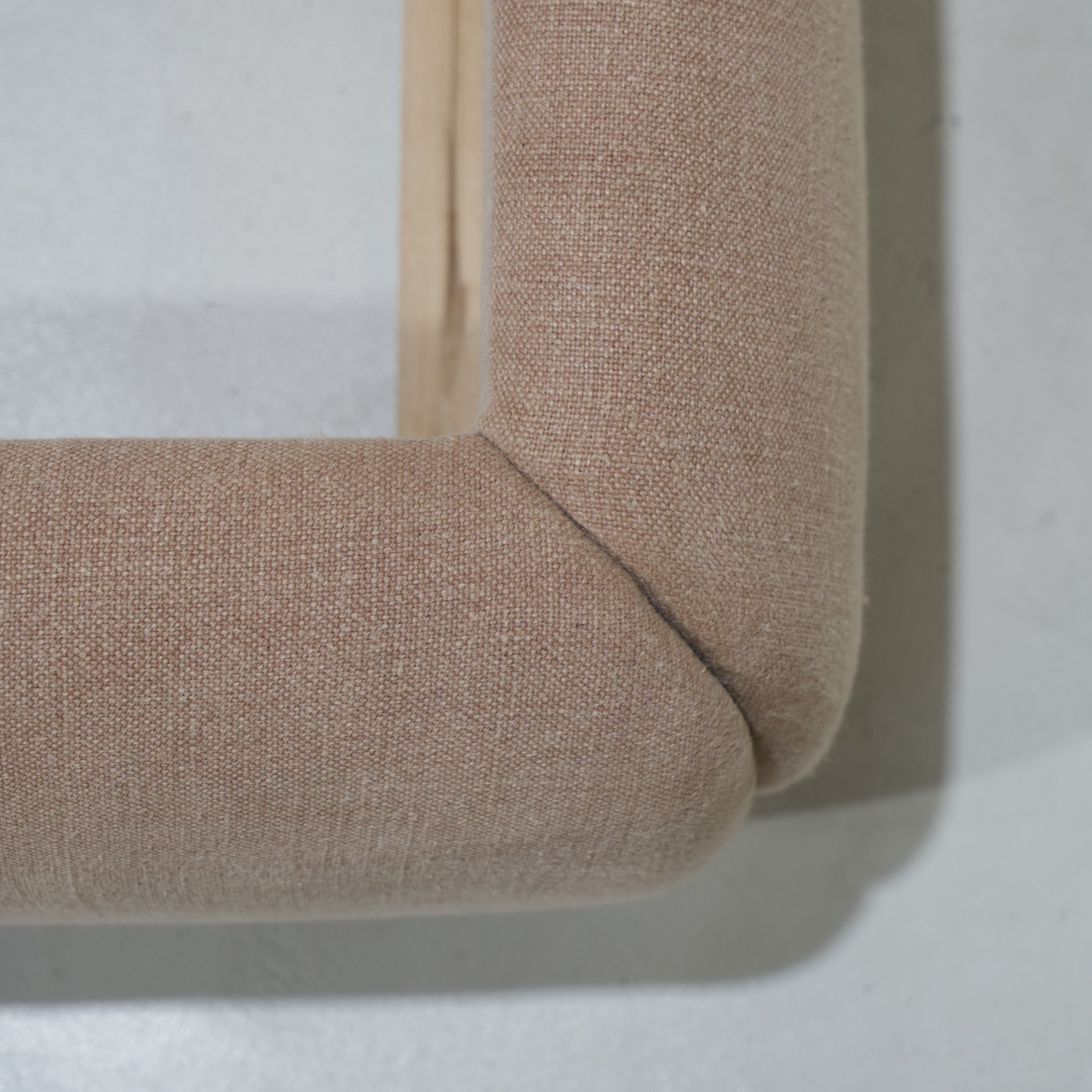 As Shown: Upholstered in Granby Clay