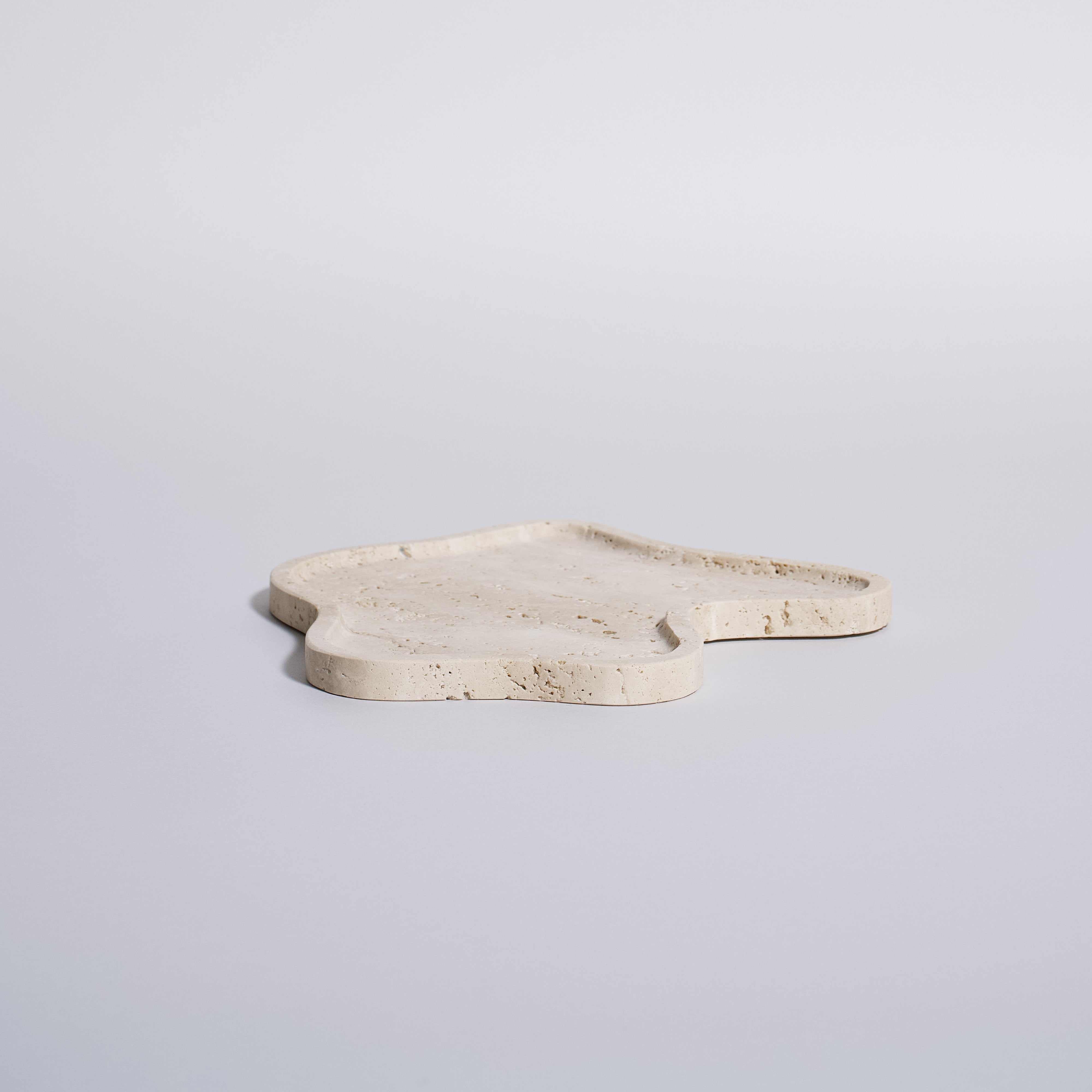 As shown in Beige Travertine