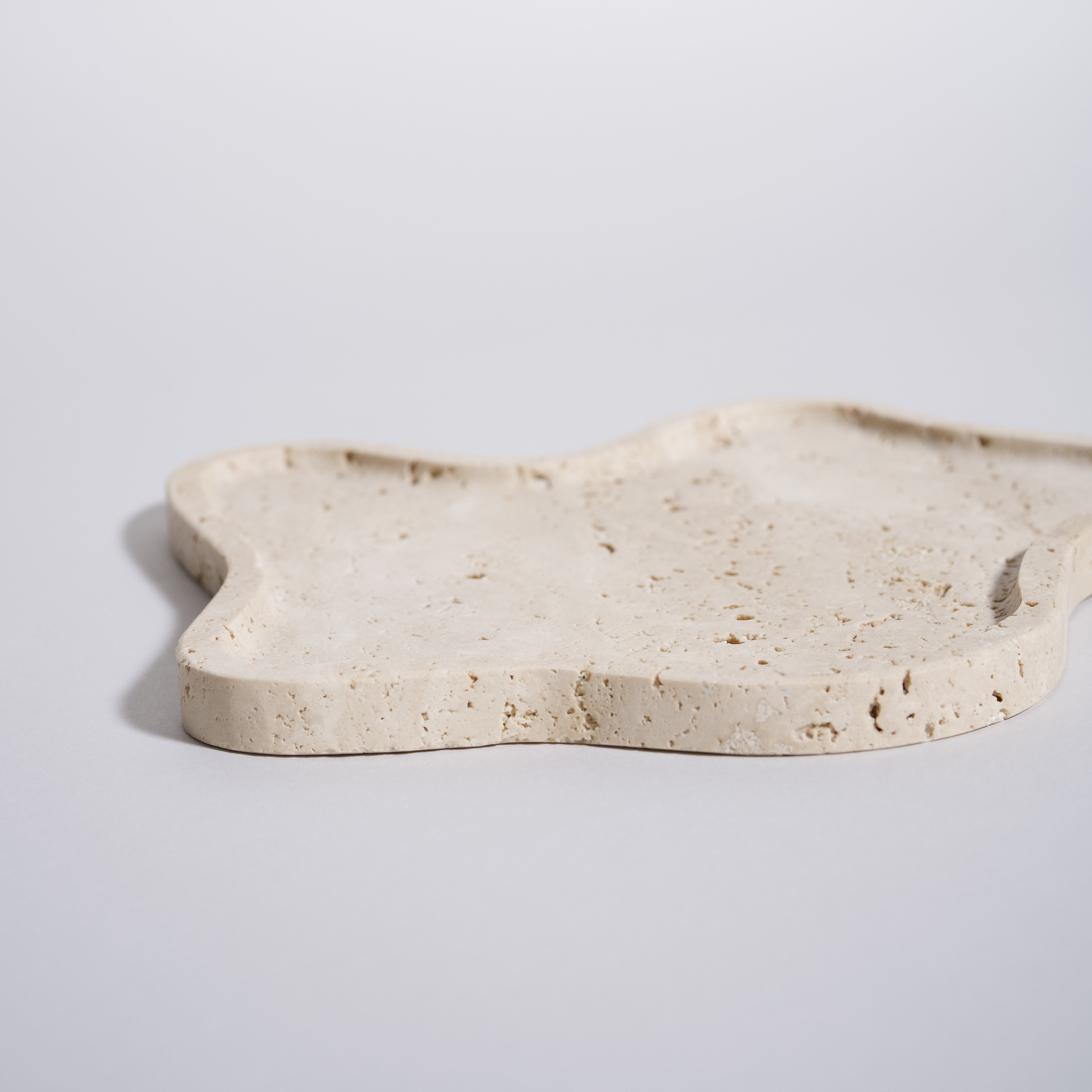 As shown in Beige Travertine