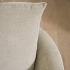 As Shown: Large| Style: Upholstered | Fabric: Arbor Sage | Base:  Swivel | Finish: N/A