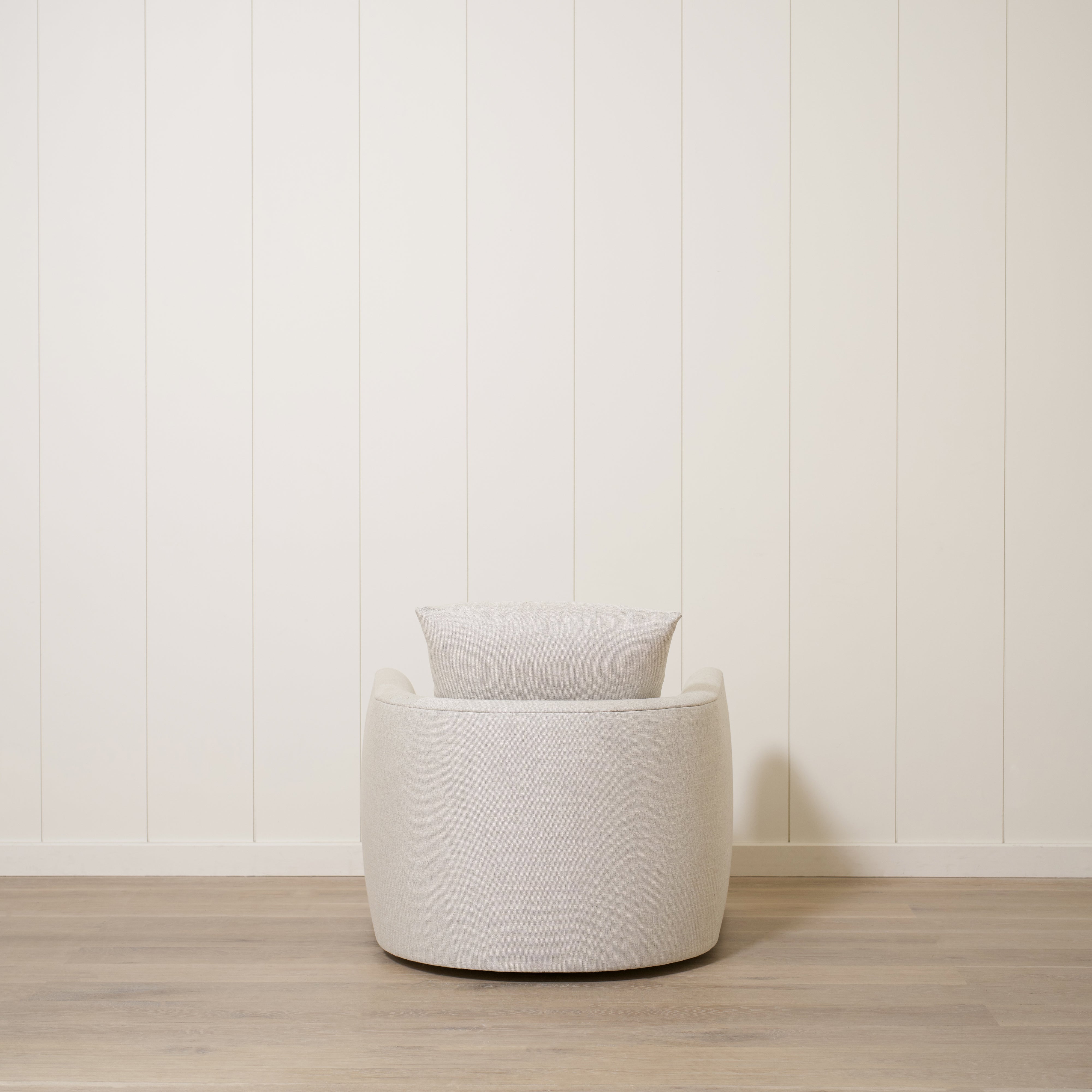 As Shown: McGrath M Chair-35"W x 35"D x 33"H | Style: Upholstered | Fabric: Aspyn Oatmeal