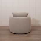 As Shown: McGrath M Chair-35"W x 35"D x 33"H | Style: Upholstered | Fabric: Peak Taupe