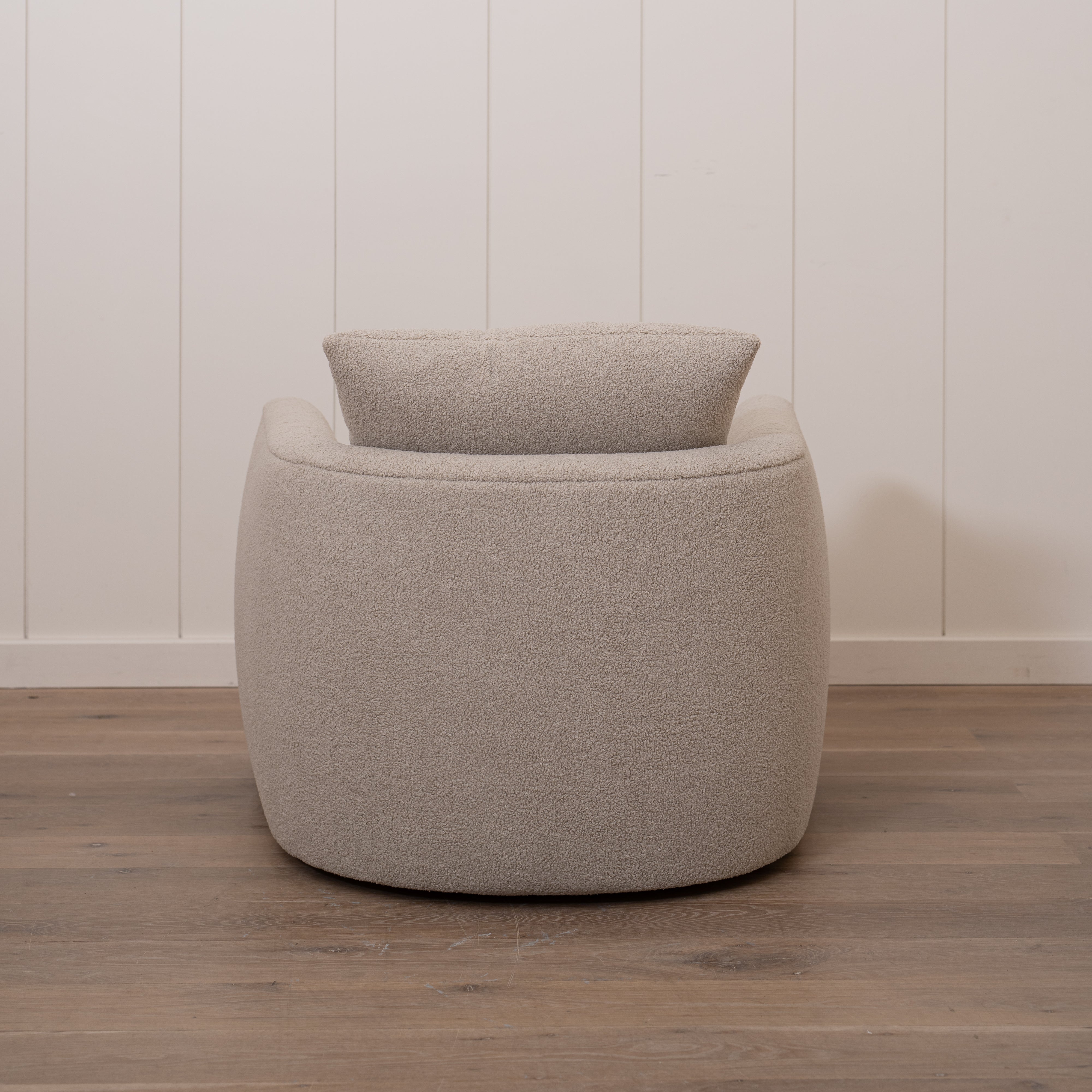 As Shown: McGrath M Chair-35"W x 35"D x 33"H | Style: Upholstered | Fabric: Peak Taupe