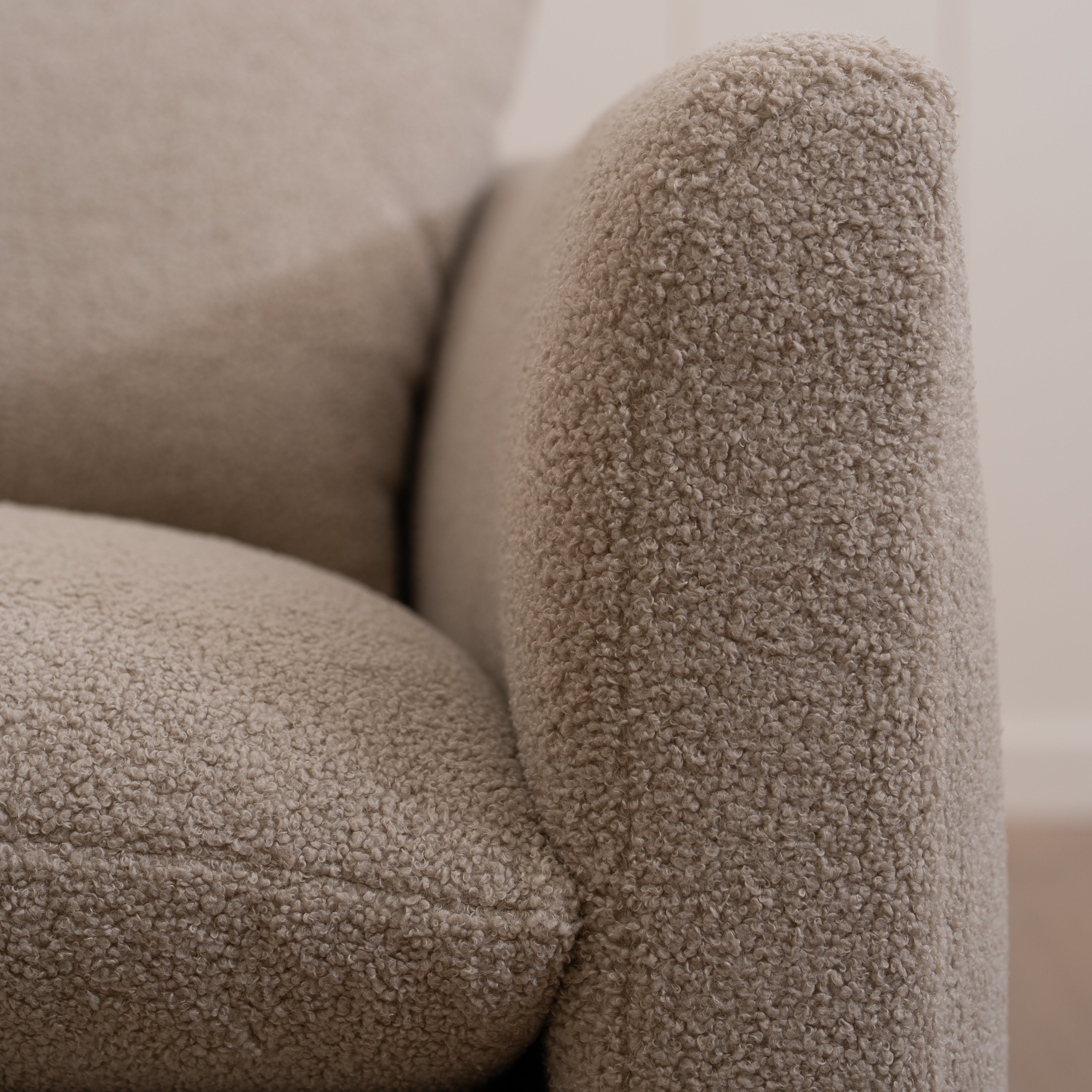 As Shown: McGrath M Chair-35"W x 35"D x 33"H | Style: Upholstered | Fabric: Peak Taupe