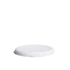 As Shown in Large, White Travertine