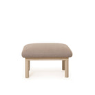 As Shown: 29"W x 22"H x 18"H | Fabric: Peak Taupe | Material: Solid & Engineered Oak | Finish: Sand