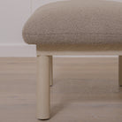 As Shown: 29"W x 22"H x 18"H | Fabric: Peak Taupe | Material: Solid & Engineered Oak | Finish: Sand