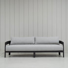 As Shown: in Vena Grey fabric.