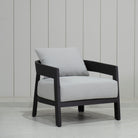 As Shown: in Vena Grey fabric.